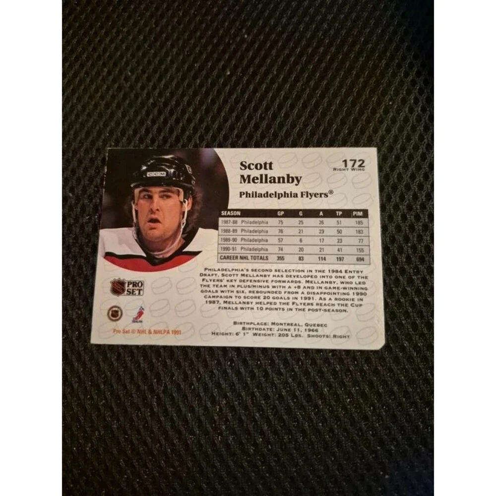 Scott Mellanby #172 Hockey Card